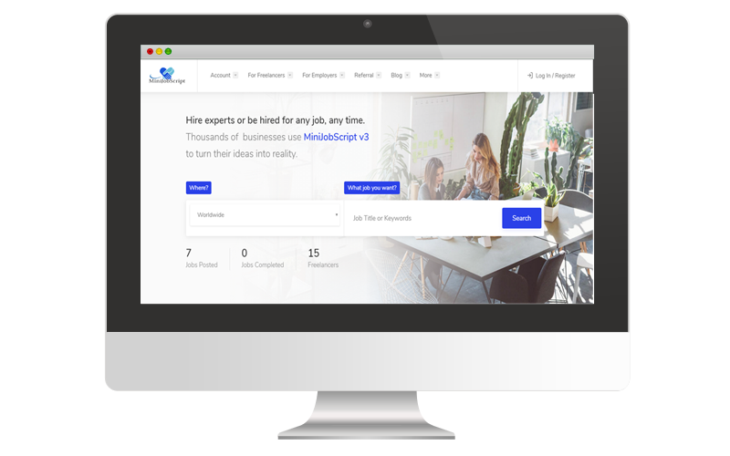 micro job script, Fiver & PTC PHP Script in one